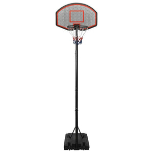 vidaXL Basketball Stand Black 282-352 cm Polyethene