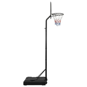 vidaXL Basketball Stand Black 282-352 cm Polyethene