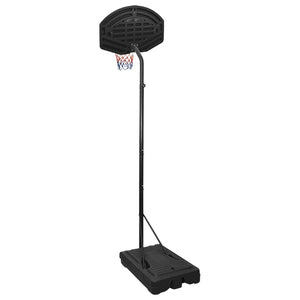 vidaXL Basketball Stand Black 282-352 cm Polyethene