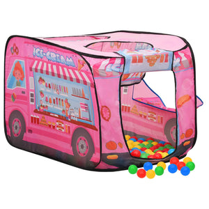 vidaXL Children Play Tent Pink 70x112x70 cm