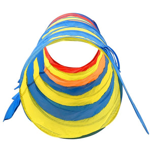 vidaXL Children Play Tunnel Multicolour 245 cm Polyester