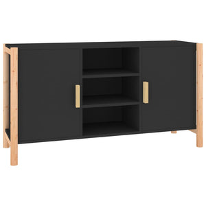 vidaXL Sideboard Black 107x38x60 cm Engineered Wood