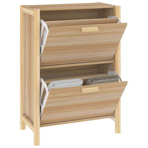 vidaXL Shoe Cabinet 57.5x33x80 cm Engineered Wood