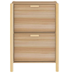 vidaXL Shoe Cabinet 57.5x33x80 cm Engineered Wood