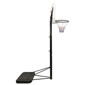 vidaXL Basketball Stand White 258-363 cm Polyethene