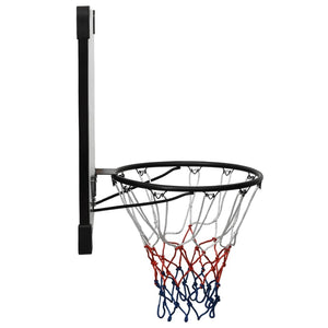 vidaXL Basketball Backboard Transparent 90x60x2.5 cm Polycarbonate