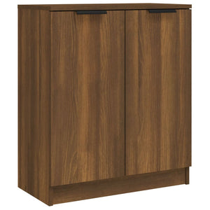 vidaXL 3 Piece Sideboards Brown Oak Engineered Wood