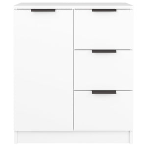 vidaXL Sideboards 2 pcs White 60x30x70 cm Engineered Wood