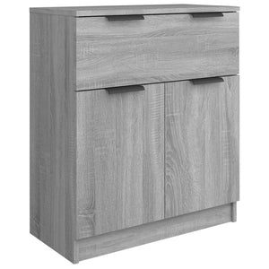 vidaXL 3 Piece Sideboards Grey Sonoma Engineered Wood