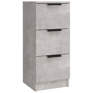 vidaXL Sideboards 3 pcs Concrete Grey Engineered Wood