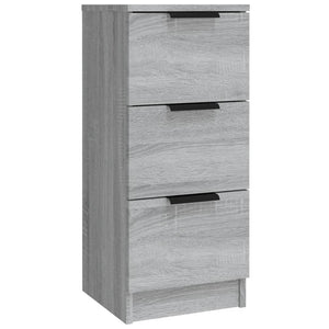 vidaXL Sideboards 3 pcs Grey Sonoma Engineered Wood