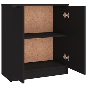 vidaXL Sideboards 3 pcs Black Engineered Wood