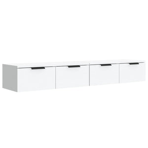 vidaXL Wall Cabinets 2 pcs White 68x30x20 cm Engineered Wood