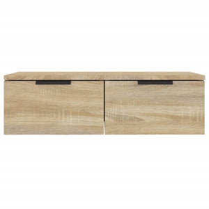 vidaXL Wall Cabinets 2 pcs Sonoma Oak 68x30x20 cm Engineered Wood