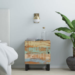 vidaXL Bedside Cabinets 2 pcs 40x33x46 cm Solid Wood Reclaimed