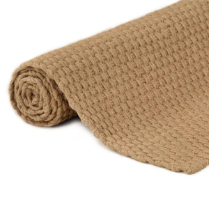 vidaXL Rug Rectangular Natural 80x160 cm Jute