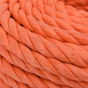 vidaXL Work Rope Orange 14 mm 25 m Polypropylene