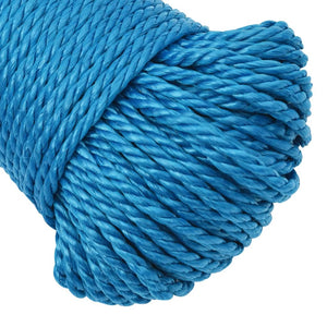 vidaXL Work Rope Blue 3 mm 100 m Polypropylene