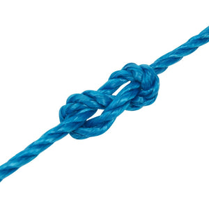 vidaXL Work Rope Blue 3 mm 100 m Polypropylene