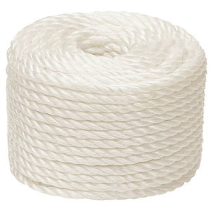 vidaXL Work Rope White 24 mm 100 m Polypropylene