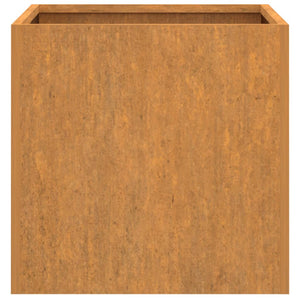 vidaXL Planter 49x47x46 cm Corten Steel