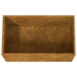 vidaXL Planter 62x40x39 cm Corten Steel