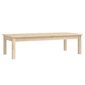 vidaXL Coffee Table 110x50x30 cm Solid Wood Pine