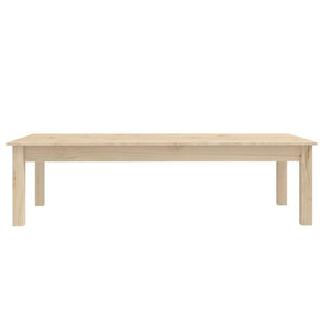 vidaXL Coffee Table 110x50x30 cm Solid Wood Pine