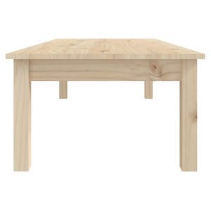 vidaXL Coffee Table 110x50x30 cm Solid Wood Pine