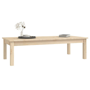 vidaXL Coffee Table 110x50x30 cm Solid Wood Pine