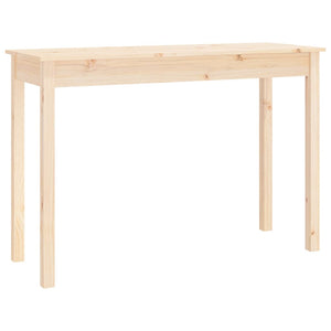 vidaXL Console Table 110x40x75 cm Solid Wood Pine