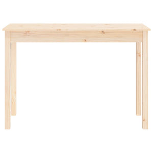 vidaXL Console Table 110x40x75 cm Solid Wood Pine