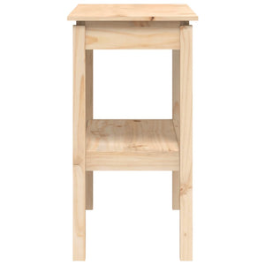 vidaXL Console Table 80x40x75 cm Solid Wood Pine