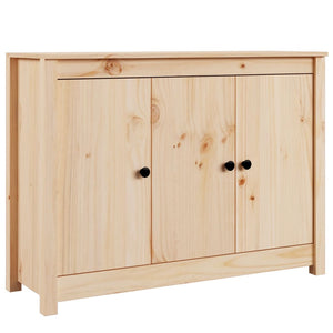 vidaXL Sideboard 100x35x74 cm Solid Wood Pine