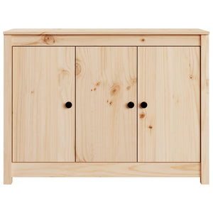 vidaXL Sideboard 100x35x74 cm Solid Wood Pine