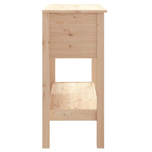 vidaXL Console Table 75x35x75 cm Solid Wood Pine