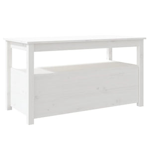 vidaXL Coffee Table White 102x49x55 cm Solid Wood Pine