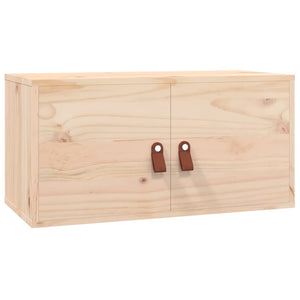 vidaXL Wall Cabinets 2 pcs 60x30x30 cm Solid Wood Pine