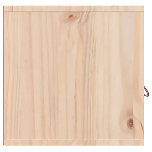 vidaXL Wall Cabinets 2 pcs 60x30x30 cm Solid Wood Pine