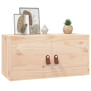 vidaXL Wall Cabinets 2 pcs 60x30x30 cm Solid Wood Pine