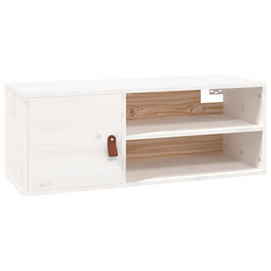 vidaXL Wall Cabinets 2 pcs White 80x30x30 cm Solid Wood Pine