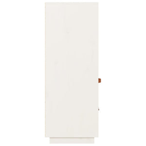 vidaXL Highboard White 67x40x108.5 cm Solid Wood Pine