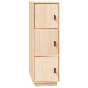 vidaXL Highboard 34x40x108.5 cm Solid Wood Pine