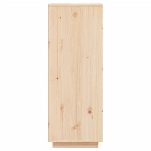 vidaXL Highboard 34x40x108.5 cm Solid Wood Pine