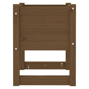 vidaXL Planter Honey Brown 40x40x52.5 cm Solid Wood Pine