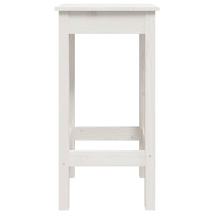 vidaXL Bar Chairs 2 pcs White 40x40x78 cm Solid Wood Pine