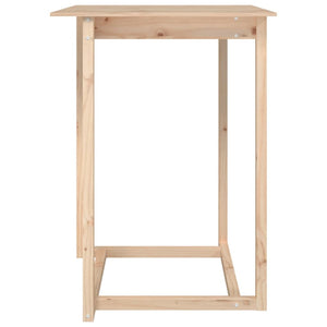 vidaXL Bar Table 80x80x110 cm Solid Wood Pine