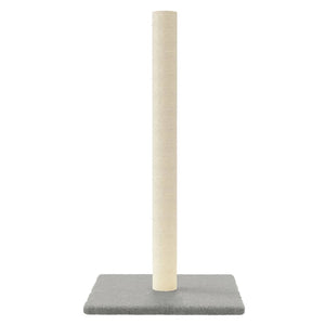 vidaXL Cat Scratching Post Light Grey 35x35x70 cm