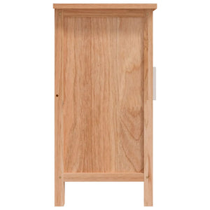 vidaXL Bathroom Sink Cabinet 66x29x61.5 cm Solid Wood Walnut