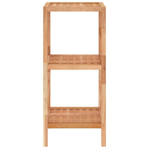 vidaXL Bathroom Shelf 35.5x35.5x79 cm Solid Wood Walnut